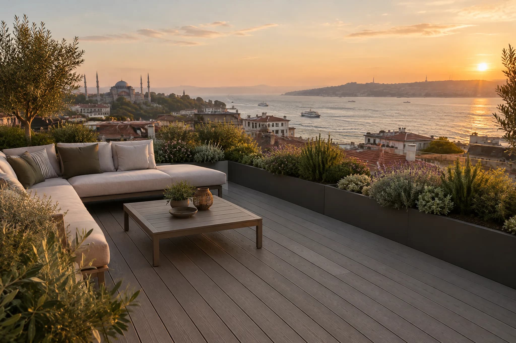 Balkon zemin kaplama: dar alanın kendi kuralları var — temsili görsel
